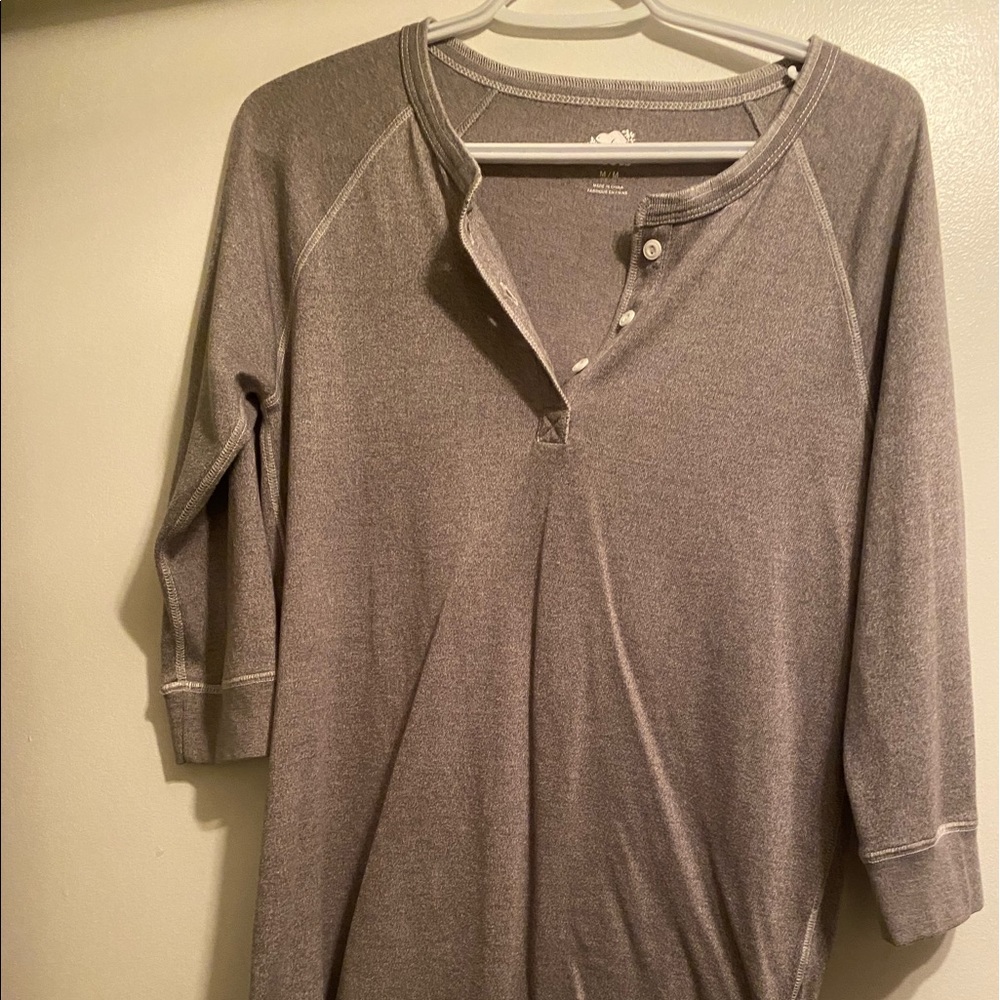 roots henley shirt